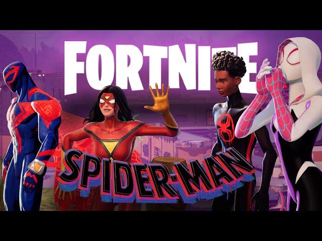 Spider-Verse Characters Playing Fortnite: Episode 5