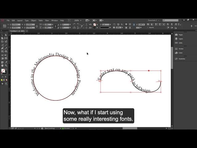 Work with Advance Text Features in InDesign cc