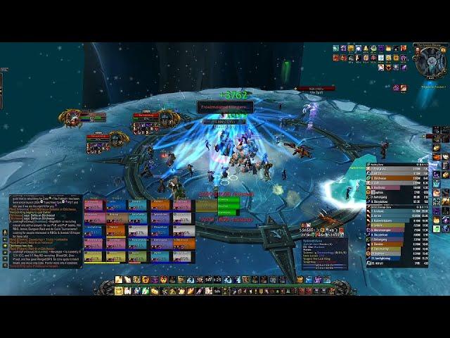 Heroic Lich King 25m - Holy Priest POV | Cataclysm Classic Pre-patch