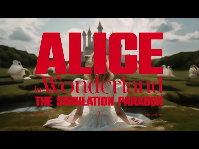 Alice in Wonderland: The Simulation Paradox - AI film trailer - Runway Gen2