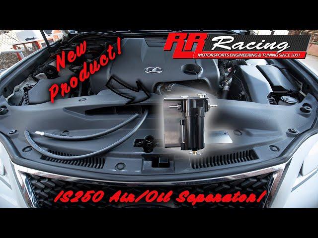 RR-Racing NEW Air/Oil separator install for the IS250