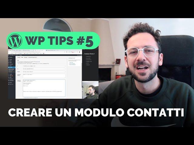 WordPress: Come creare un modulo Contatti con Contact Form 7