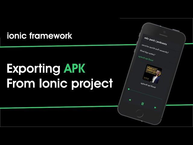 How to Make apk From ionic Project Capacitor , Cordova