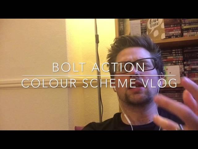 Bolt Action Paint Scheme Vlog - Darksun 30