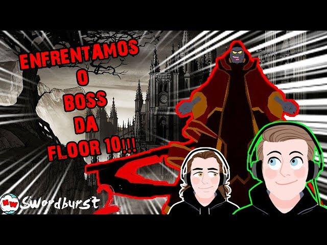 Roblox- MATANDO O BOSS DO FLOOR 10 Grim the Overseer + DICAS (SwordBurst 2) #10/10