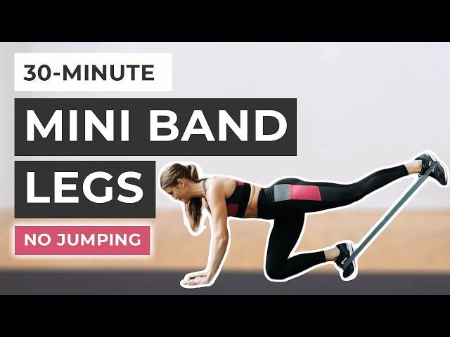 30-Minute Resistance Band Legs, Glutes + Thighs (No Jumping)