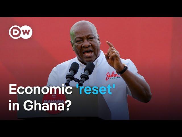 John Mahama wins presidency as Ghana seeks economic revival | DW News