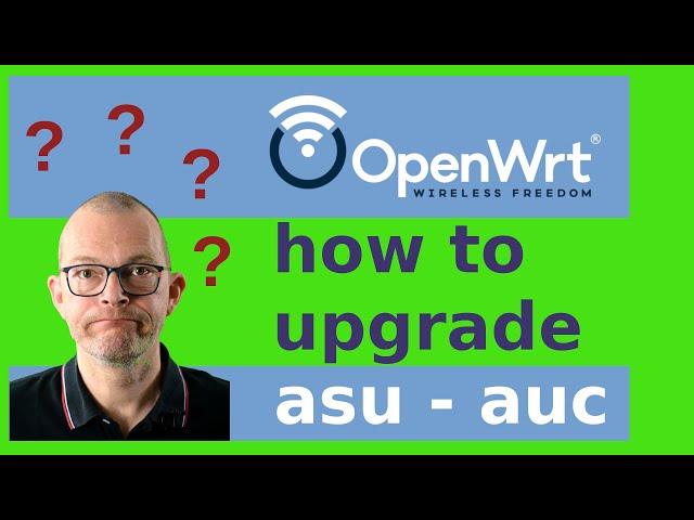 How to upgrade OpenWrt?