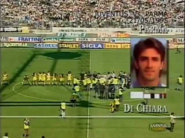 Juventus - Parma 4-0 (21.05.1995) 15a Ritorno Serie A.