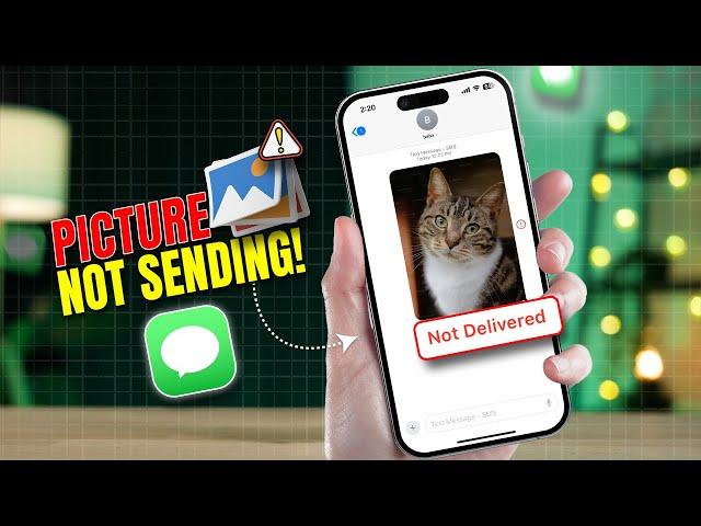 How to Fix Picture Not Sending on iPhone from Messages App | Troubleshoot iMessage Picture Issues