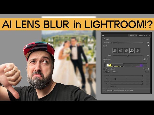 NEW Lightroom Classic 13.0 UPDATE - How good is AI LENS BLUR?