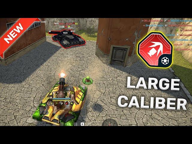 Tanki Online - "LARGE_CALIBER" New Augment For Vulcan | Mini Game CYBERTANK 2024