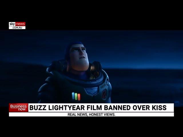 Buzz Lightyear film banned over kiss