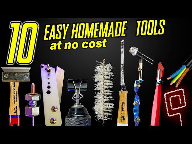 BEST 10 AMAZING DIY TOOLS at no cost