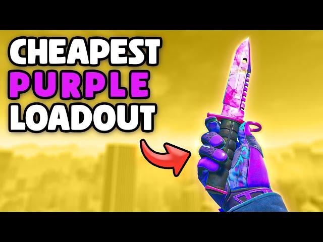 The BEST Cheapest Purple Loadout in CS2