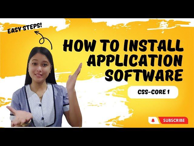 How to Install Application Software (Easy Steps) #computersystemservicing