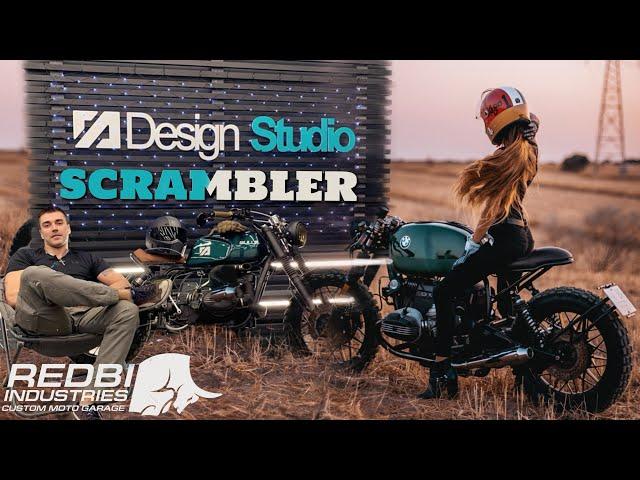 Scrambler "Bull" (REDBI INDUSTRIES custom moto garage)
