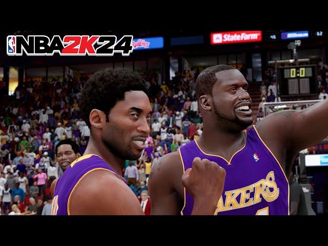 Shaq is taking ALL MY REBOUNDS! NBA 2K24 Mamba Moments (#1)