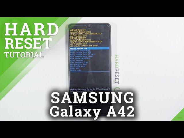 Hard Reset SAMSUNG Galaxy A42 – Remove Screen Lock Tutorial