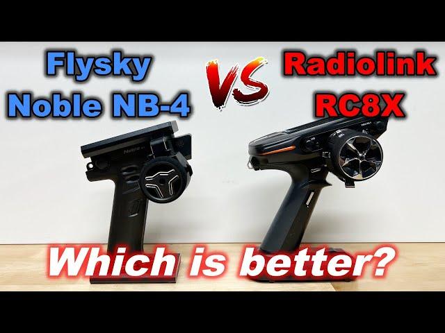 Flysky Noble NB-4 vs. Radiolink RC8X - Best RC radio remote transmitter?