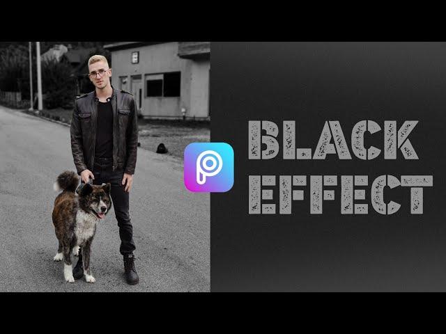 Black Effect PicsArt Tutorial #Shorts