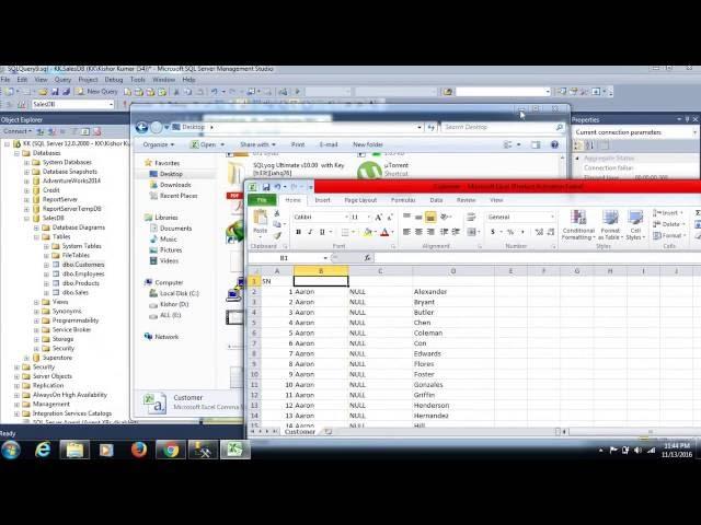 How to Export query result to .csv or .xlsx in SQL Server Management Studio(SSMS)