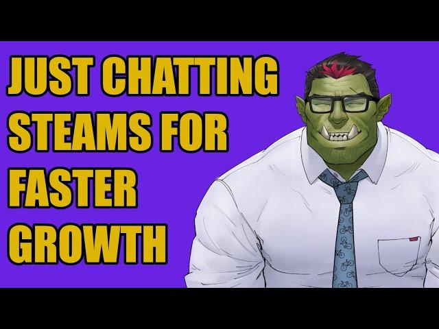 How you can run a Just Chatting stream with only FIVE active viewers!