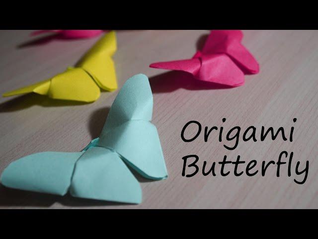 DIY: How to make Origami Butterfly | Paper Folding | Origami Instructions