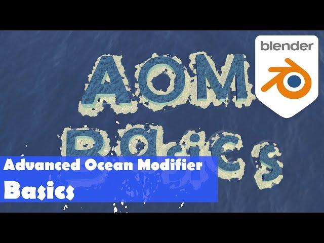 Advanced Ocean Modifier Basics (Blender Addon)