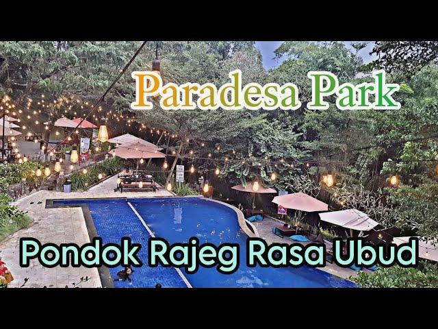 PARADESA PARK (Panoramic Cafe & Family Resto) Outdoor, River Side Ciliwung,  Nature View