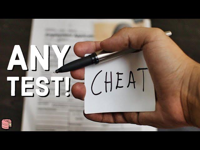 how to cheat on tests using magic tricks