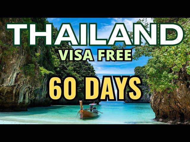  INDIAN CITIZENS Can Now Stay In THAILAND For Up To 60 Days Without Visa | Effective July 15, 2024