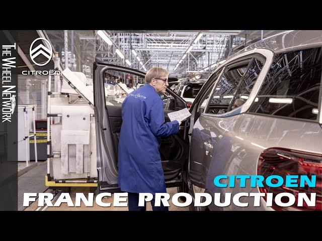 Citroen Production in France – Citroen C5 Aircross Manufacturing at the Stellantis Rennes Plant