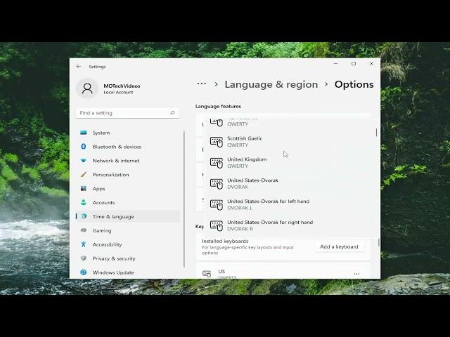 Windows 11 : How to Change Keyboard Layout | How to Add or Remove Keyboard Layouts in Windows 11