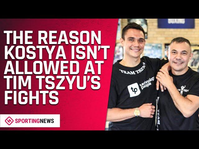 Why Kostya Tszyu Isn't Allowed At Tim Tszyu's Fights