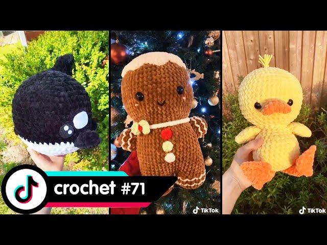 TIKTOK CROCHET AND KNITTING COMPILATION #71 - Peachtok