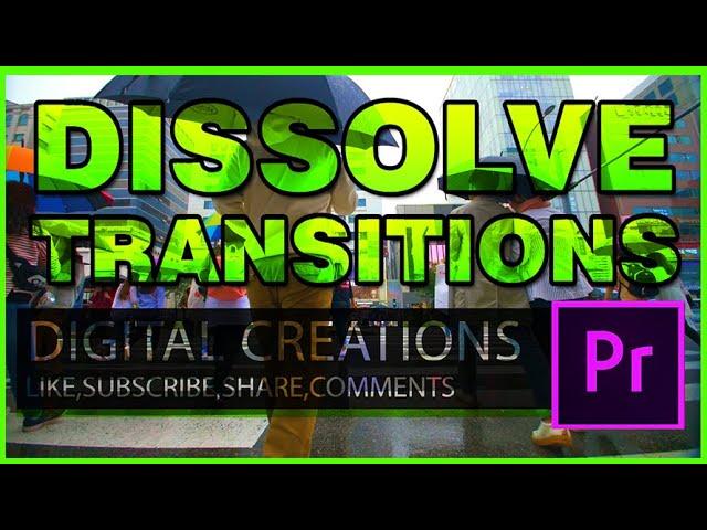 How to ADD CROSS DISSOLVE  in premiere pro cc 2019