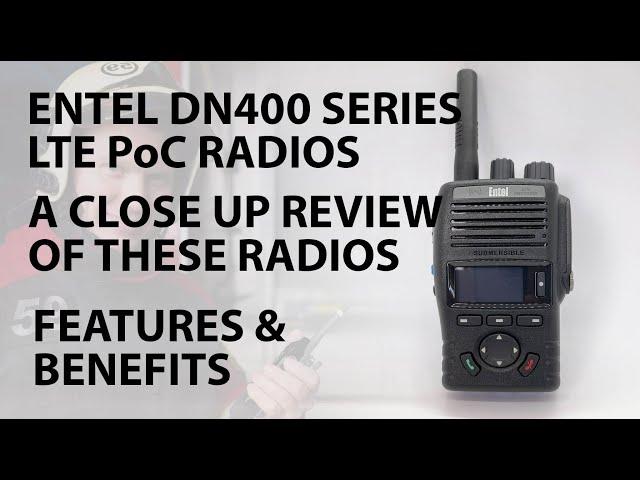 Entel DN400 Series LTE PoC Radio Review | Hands on Closeup | LRS UK