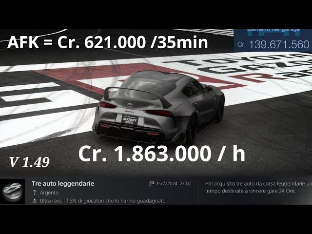 Gran Turismo 7 (v 1.49) best Money method and AFK method for the new update #GT7moneyfarm