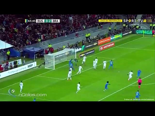 Paulinho's Goal Vs Russia