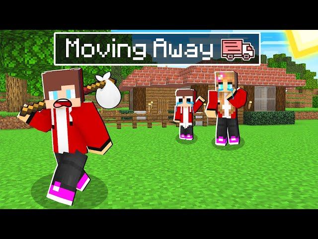 Maizen is MOVING AWAY - Sad Story in Minecraft (JJ and Mikey)