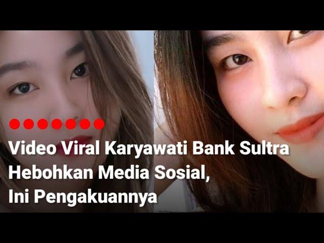 Video Viral Karyawati Bank Sultra Hebohkan Media Sosial, Ini pengakuannya