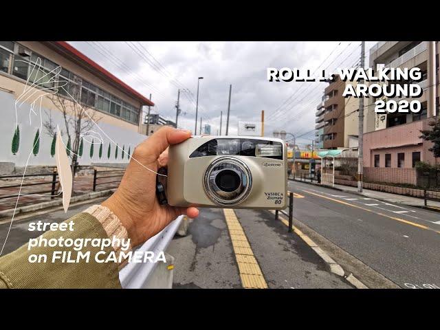 Street Photography on Film Camera Vlog in Osaka, Japan | Roll 1 : Walking Around