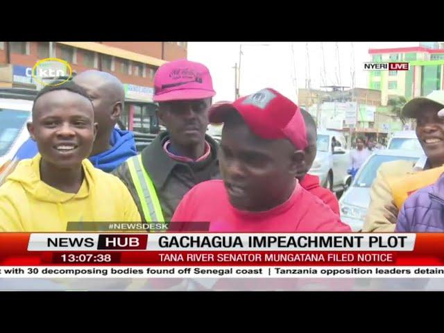 Gachagua impeachment plot: Nyeri residents react