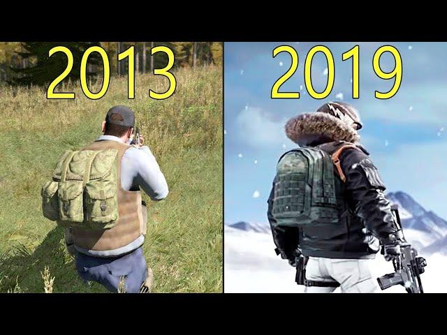 Evolution of PUBG PlayerUnknowns Battlegrounds (2013-2019)