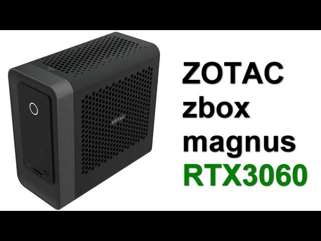 Игровой мини-пк с RTX3060 Zotac ZBOX