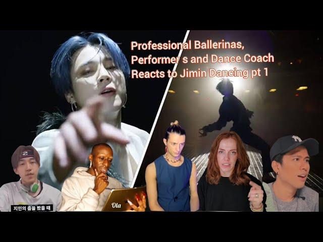 Professional Ballerina,Performer Dancers/Coach Reacts to Jimin Dancing pt 1