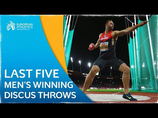 FANTASTIC Discus Throwing - Last 5 Men’s Discus Winning Throws