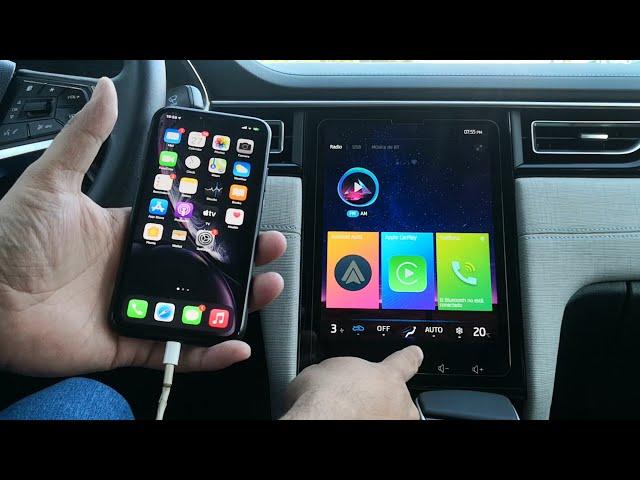 JAC J7 Quantum 2022 Demostracion Android Auto y Apple carplay