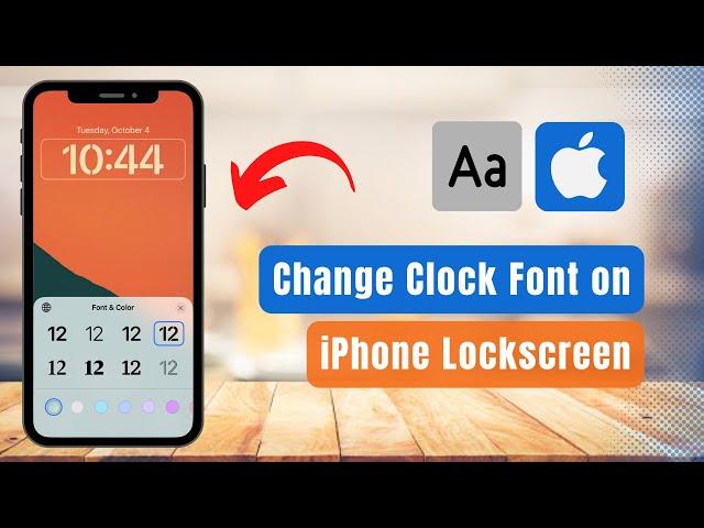 How to Change Clock Font on iPhone Lock Screen